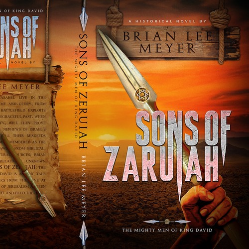 Bible book cover with the title 'SONS OF ZARUIAH'