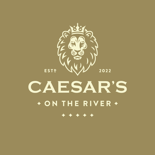 Lion logo with the title 'Caesar's'