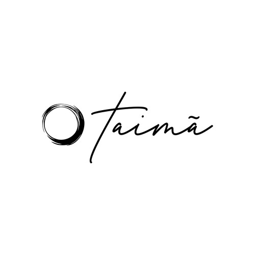 Japanese logo with the title 'taimaa'