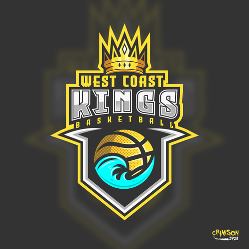 Basket logo with the title 'Logo design'