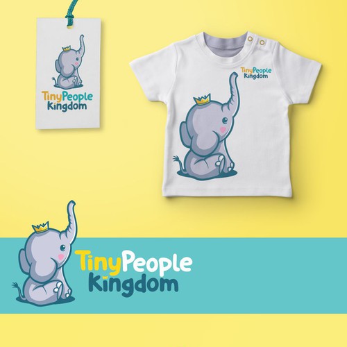 Prince logo with the title 'Logo for Kids Store'