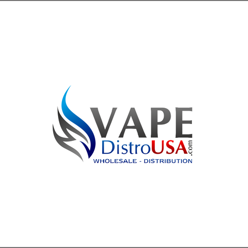 Wholesale logo with the title 'VapeDistroUSA.COM'