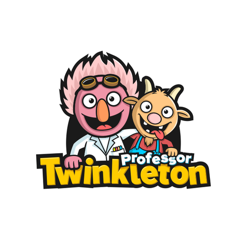 Puppet design with the title 'You tube show logo'