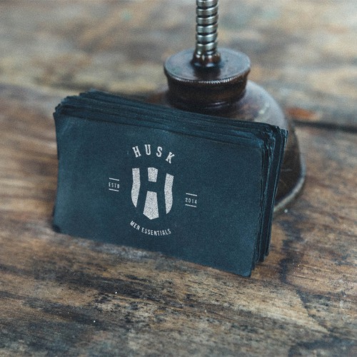 Tie logo with the title 'Initial Men Skincare Logo'