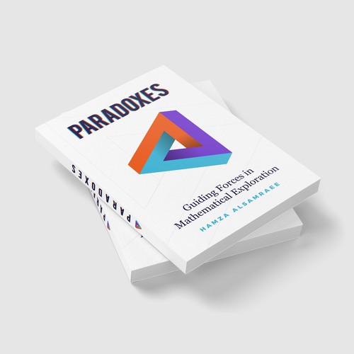 Mathematics design with the title 'Book Cover design for a fun math book'