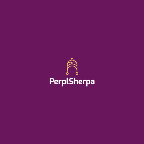 Hat design with the title 'PerplSherpa Logo'