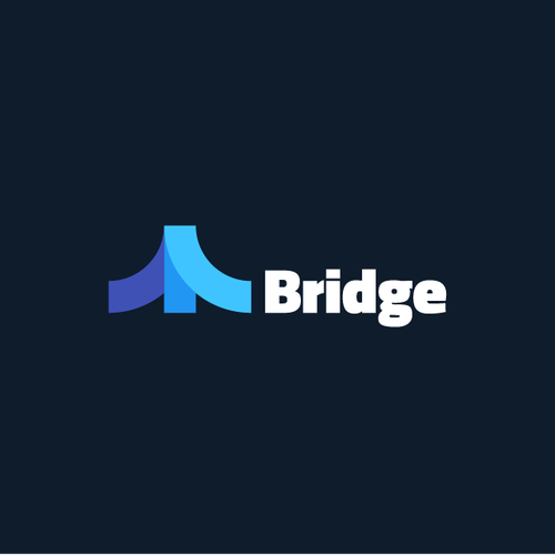 Collaboration design with the title 'Logo Design for Bridge that lets you collaborate across 3 Drive Platforms.'