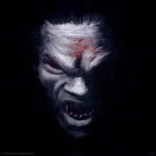 Vampire design with the title 'What Music They Make'