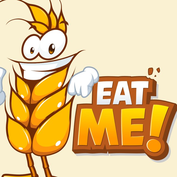 Wheat logo with the title 'Eat Me!'