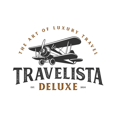 Airline and flight logo with the title 'Flight Logo'