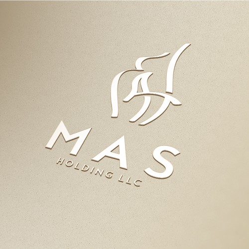 Symbol design with the title 'MAS Holding LLC'