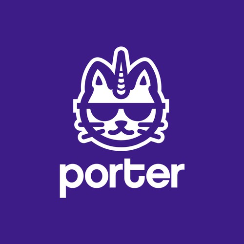 Glasses design with the title 'porter'