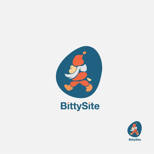 Web development logo with the title 'Playful design.'