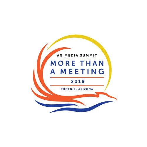 Phoenix logo with the title 'Logo for 20th annual event'