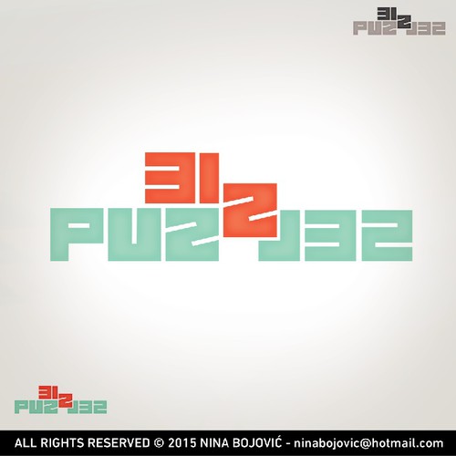 2-dimensional design with the title 'Bold logo for LLC raising awareness of Autism'