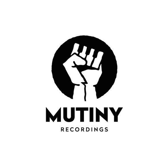 Piano keys design with the title 'Creative logo for Mutiny'