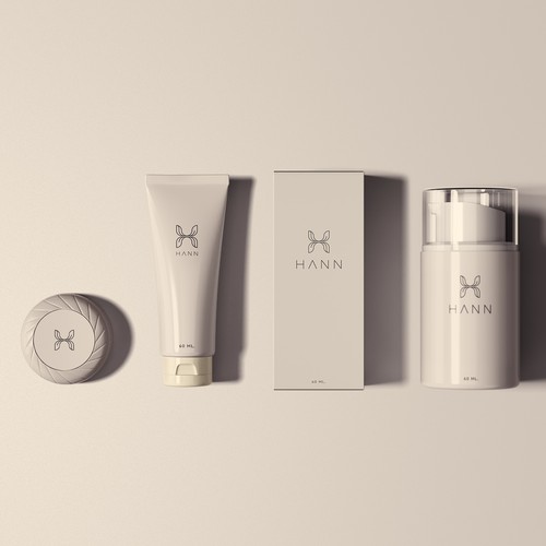 Packaging logo with the title 'HANN'