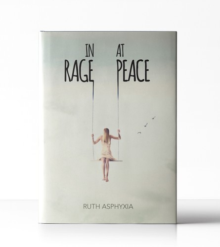 Peace book cover with the title 'In Rage at Peace book cover'