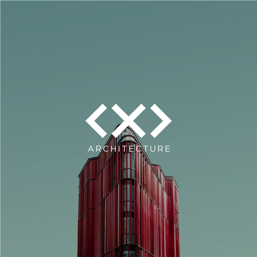 Geometric logo with the title 'CXD Architecture'