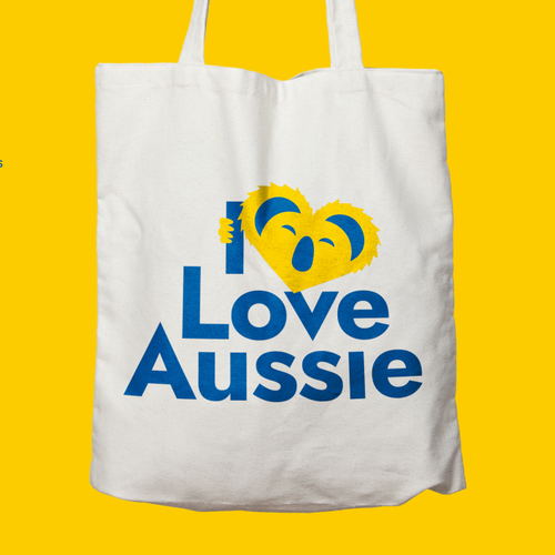 Tourism logo with the title 'Logo for ILoveAussie'