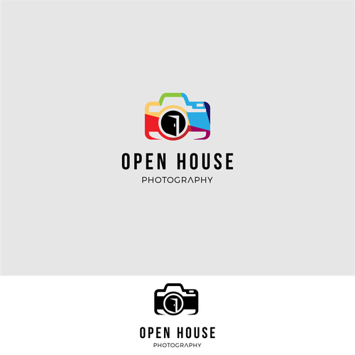 Photography brand with the title 'Logo for Real Estate Photography'