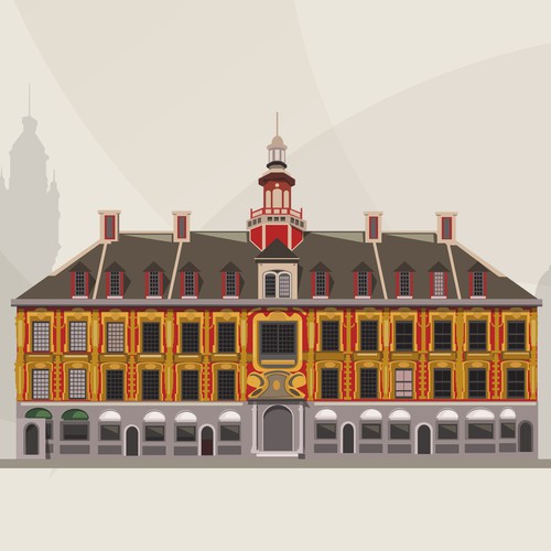 Minimal illustration with the title 'Poster Design'