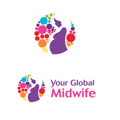 Mom design with the title 'Create a eye catching logo for Your Global Midwife'