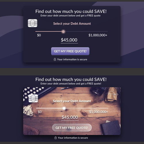 Slider design with the title 'Banner design'