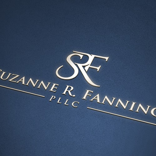 Attorney brand with the title 'Elegant monogram design for a lawyer'