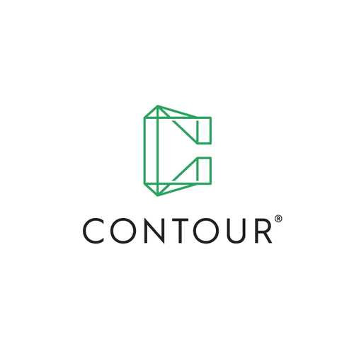 C brand with the title 'C initial logo '