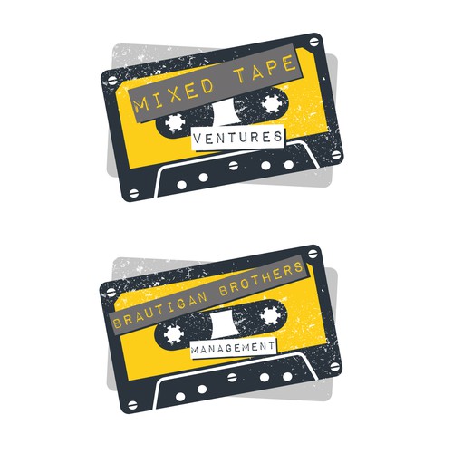 80s logo with the title 'Mixed Tape Ventures'