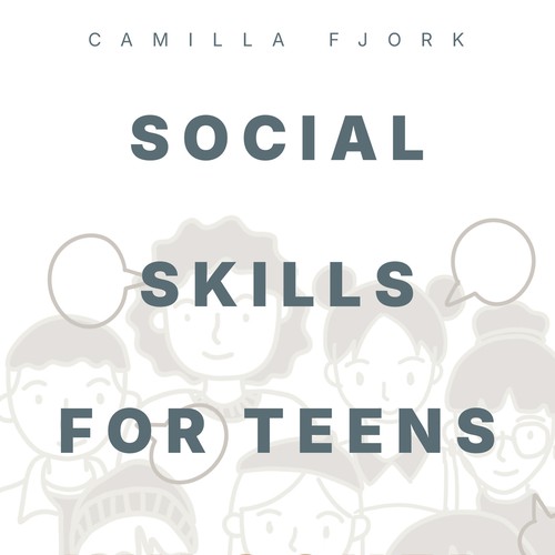 Social networking design with the title 'book cover'