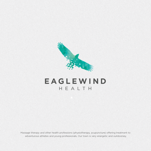 Healthcare logo with the title 'Eaglewind Health'