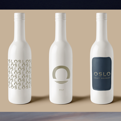 Experience logo with the title 'LOGO DESIGN CONCEPT FOR OSLO CRAFT BEER'