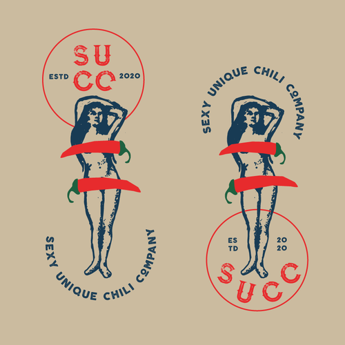 Sexy design with the title 'Chili company identity'