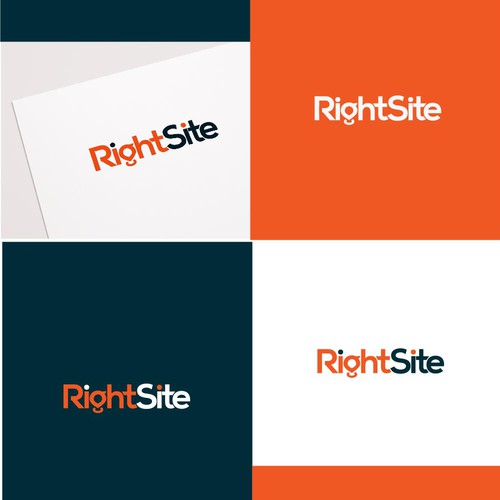 Location pin logo with the title 'RightSite'