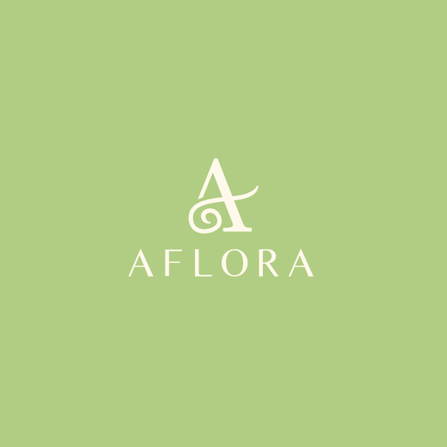 Mid-size enterprise  logo with the title 'Floral Logo Concept'