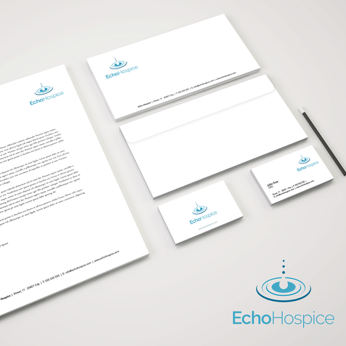 Health brand with the title 'Hospice Logo Design - Winning Entry'