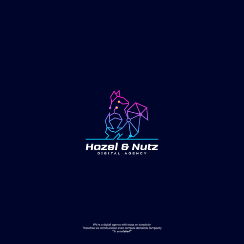 Squirrel logo with the title 'technological robot squirrel'