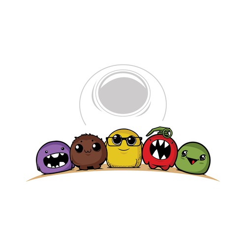 Doodle logo with the title 'Doodle Creature Logo for Bille en Tête '