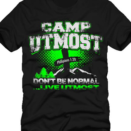 Camp t-shirt with the title 'Camp Utmost T-Shirt'