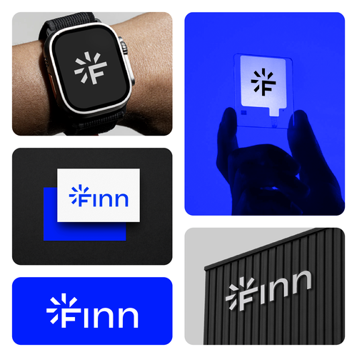 Cycle design with the title 'Logo concept for Finn'