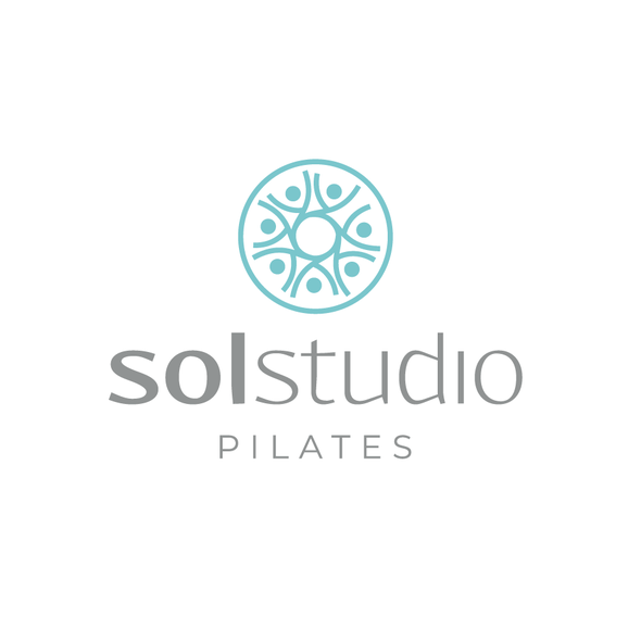 Pilates logo with the title 'solstudio'