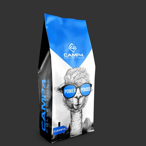 Trendy packaging with the title 'Coffee Package Design'