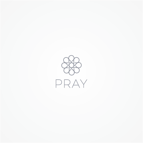 Pilates logo with the title 'logo concept for Pray'