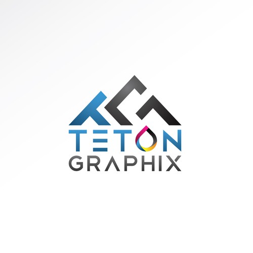 Printing logo with the title 'TETON GRAPHIX, APPAREL COMPANY'