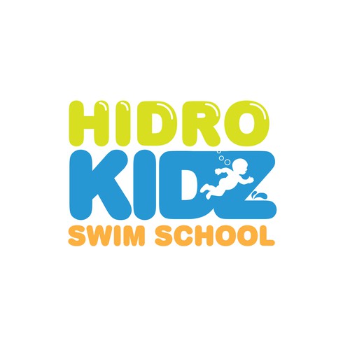 Pool design with the title 'Logo Design: Balancing Fun and Corporate Seriousness'