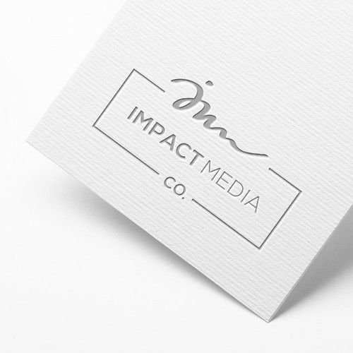 Agency design with the title 'Impact Media'