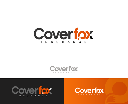 Fox logo with the title 'Logo for Coverfox'