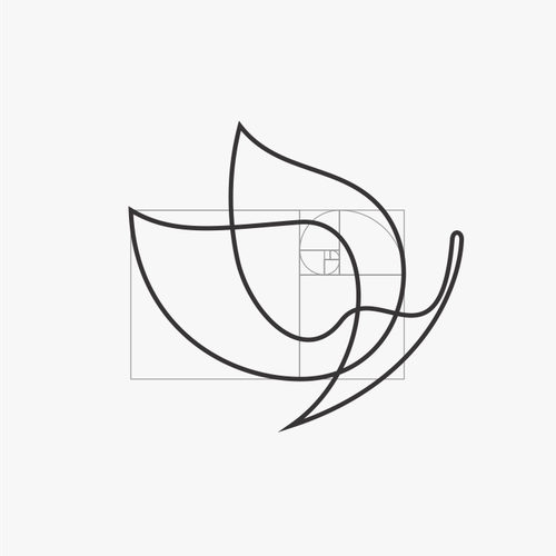 Fibonacci design with the title 'VEGUNTI'